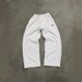 Men's Clothing Fashion Hip Hop Embroidery Retro Loose Sweatpants Drawstring Leg Casual Trousers For Men And Women_viptrois.com