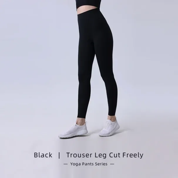 2024 New Yoga Leggings High Waist Naked Feeling Women Sports Pants Gym Quick Dry Jogging Running Female Workout Long Pants_viptrois.com