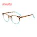 New Contrast Color Bean Curd Leopard Print Rice Nail Glasses Spring Foot Frame Reading Glasses_viptrois.com