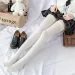 2PCS Stretch JK Uniform Black Silk Stockings Non-slip Slimming Veet Over Knee 70cm Micro-compression Thigh Socks_viptrois.com