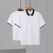 Men's Oversized Polo Shirt – Trendy Streetwear Short-Sleeve Top With Contrast Trim_viptrois.com