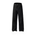 Streetwear Washed Jeans – Relaxed Fit Slight Flare For Men (Black & Vintage Wash, Sizes M-4XL)_viptrois.com