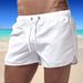 Men's Clothing Beach Shorts Men's Large Size Three Quarter Pants Beach Sports Quick Drying Pants Casual Pants Without Iron Buttons_viptrois.com