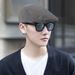 Artistic Youth Beret For Men Women, Solid Color Duckbill Cap, Spring Autumn British Style, Middle-aged And Elderly_viptrois.com