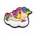 Cute Cartoon Unicorn Series Shoes Flower Decoration Buckle Children's Birthday Gift Garden Shoes Accessories Accessories_viptrois.com