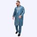 Men's Fashion Style Suit New Muslim Ethnic Clothing_viptrois.com