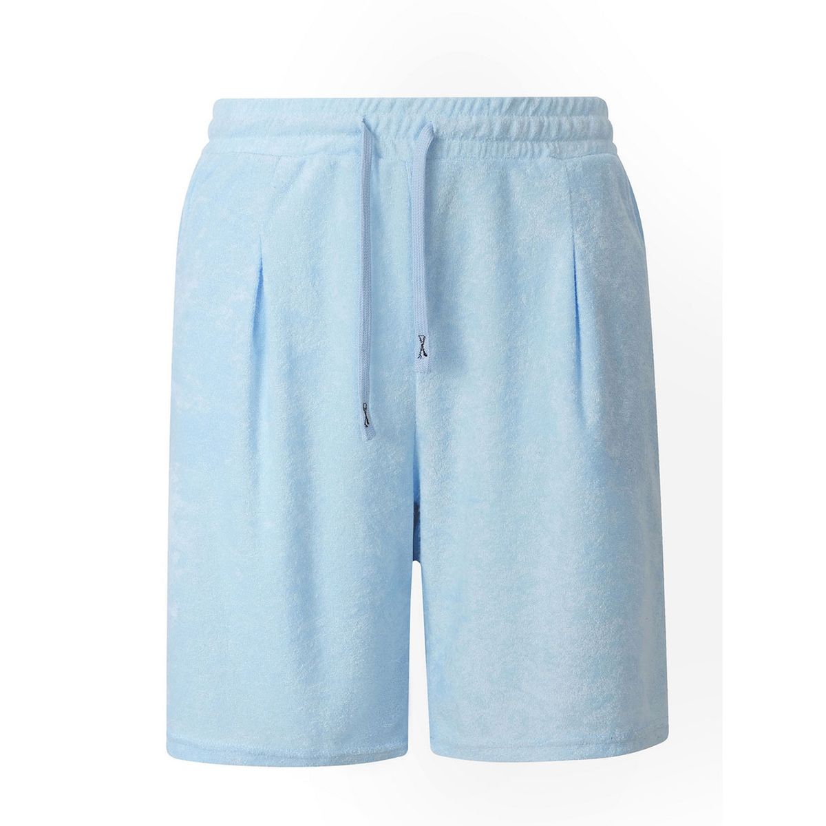 Men's Clothing Summer Heavy Jacquard Loose Shorts For Men Solid Color Trendy Outdoor Casual Style For Formal & Casual For Men_viptrois.com