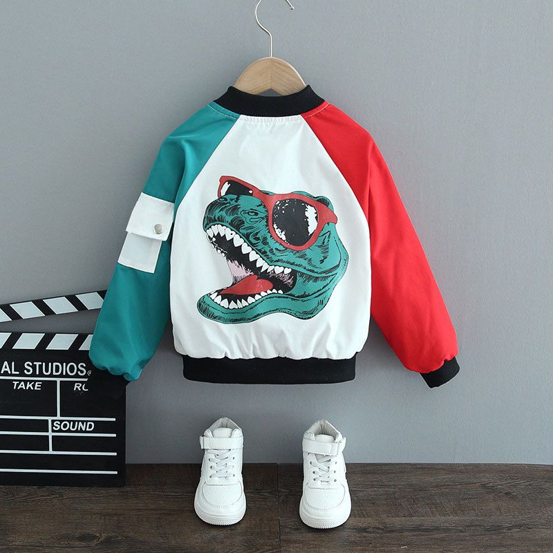 Mother&Kids Kids' jacket Boys' jacket Kids' Trenchcoat Large kids' top baseball uniform_viptrois.com