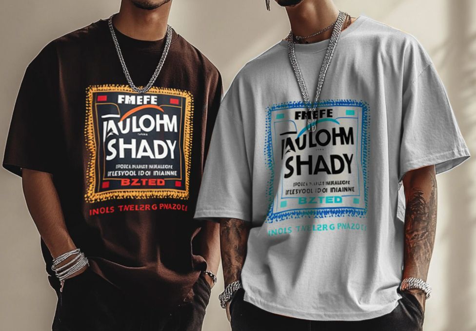 Men's Clothing Men's T Shirt Casual Short Sleeved Men's Polyester Drop Shoulder Round Neck Loose DIY Pattern Top Bottoming_viptrois.com