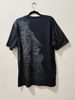 Cross Border Men's Summer Fashion Casual Lion Pattern Short Sleeved T Shirt With Hot Fix Rhinestone Design_viptrois.com