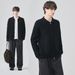 Nordmann APO Clothing|Cross-Border Sweater Men's High-End Autumn And Winter Loose Zipper Waffle Texture Knitted Cardigan Jacket_viptrois.com