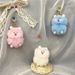 Bag Charm Cartoon Celebrity Elf Doll Keychain Cute Plush Bag Doll Pendant Car Keychain Creative Gift_viptrois.com
