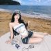 Blue Navy JK Sailor Uniform Autumn Hat For Women Korean Style Octagonal Beret Large Brim Baseball Cap_viptrois.com