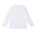 270g Small Neckline Design Long Sleeve T-Shirt Men, Spring And Autumn Loose Fit Pure Cotton Inner Wear Top, Solid Color_viptrois.com