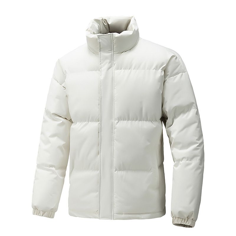 Oversized Winter Puffer Jacket For Men & Women, Thick Fleece-Lined Coat, Warm & Stylish Stand Collar Outerwear (Sizes M-8XL)_viptrois.com