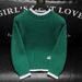 Men's Casual Knit Sweater – Soft Round Neck, Loose Fit, Versatile Solid Color (Green, Apricot, Dark Gray, Black)_viptrois.com