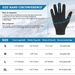 Children's outdoor cycling gloves Warm cycling running all finger anti-slip waterproof touch screen gloves_viptrois.com