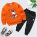 Children's Clothing Boys Spring New Cartoon Sweatshirt Set For Older Children Spring And Autumn Terry Cotton Sweatpants Two-piece Set_viptrois.com