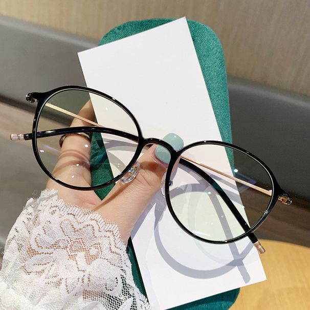 Internet Celebrity Blue Light Blocking Glasses, Can Be Fitted With Prescription Lenses, Ins Style, Natural Look,_viptrois.com