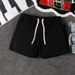 Summer Men's Running Training Shorts Thin Solid Color Casual Sports Pants Trendy American Squat Shorts_viptrois.com