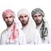 Men's Scarves Jacquard Outdoor Square Scarf Ethnic Style Scarf Windproof Head Wrap Square Scarf_viptrois.com