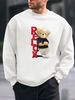 Men's Loose Casual Fashion RELDX Bear Pattern Printed Round Neck Long Sleeved Sweatshirt For Autumn And Winter_viptrois.com