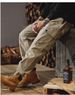Men's Casual Cargo Pants Straight Loose Fit Jogger Pants With Multi-Pockets For Streetwear_viptrois.com