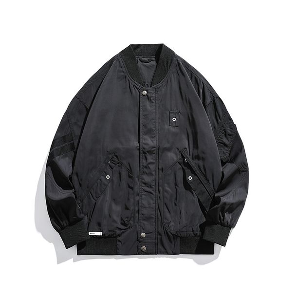 GTRG Spring And Auumn American Trendy Brand Fligh Coa Cool Sree Syle Drop Shoulder Versaile Casual Baseball_viptrois.com