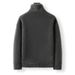 "Reversible Wool-Blend Men's Coat – Double-Sided Zipper Lapel Jacket With Faux Fur Lining For Winter"_viptrois.com