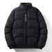 Men's Clothing Direct Sales Men's Cotton Coat 2024 New Style Trend Korean Style Stand Collar Short Cotton Jacket Casual Handsome Cotton Coat_viptrois.com