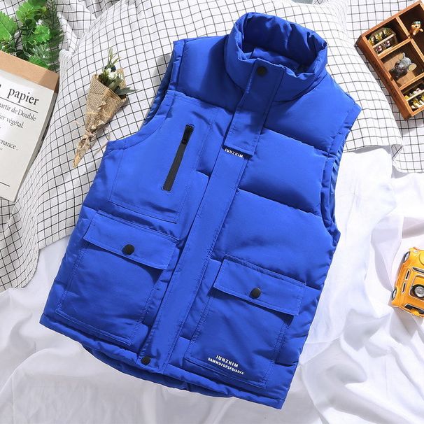 Tooling Down Cotton Vest Women's Winter New Team Men's And Women's Vests Volunteers Vest LOGO Customization_viptrois.com
