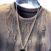 Men’s Clothing Starry Sky Hole T-Shirt - Light Luxury Summer Short Sleeve Casual Top_viptrois.com