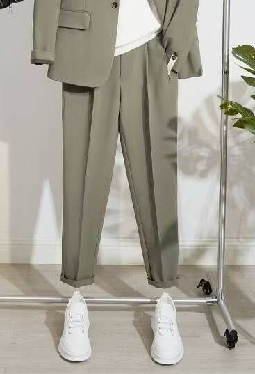 Men's Clothing Loose Elegant And Handsome High End Small Suit Jacket_viptrois.com