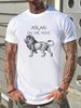 Aslan Is On The Move The Chronicles Lion Caspian Susan Peter Of Narnia T-Shirt Graphic Summer Comfortable Top For Everyday Wear Versatile_viptrois.com