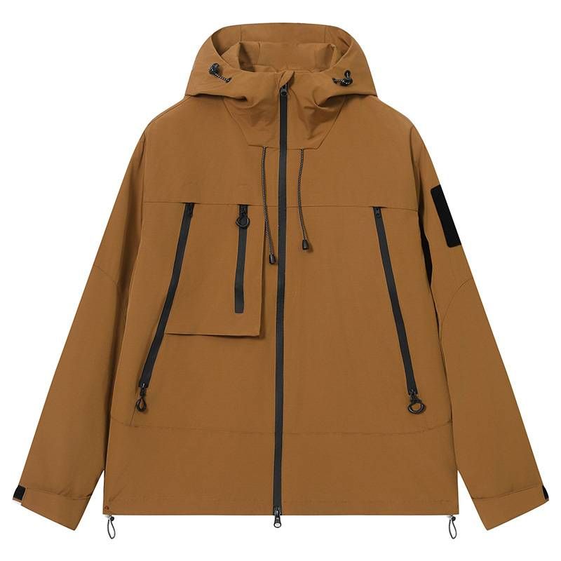 Outdoor Assault Suit Men's Jacket Upper Clothing Korean Version Windbreaker Casual Couple Jacket_viptrois.com