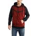 Men's Fleece-Lined Hooded Sweatshirt - Winter Warm Pullover Hoodie For Casual & Sports, Soft Polyester Fabric, Black, S-XXL_viptrois.com
