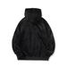 Winter Arctic Velvet Men's Cardigan, American Lazy Style, Loose Fit, Warm Top, Fleece Lined, Thick Hooded Fur Jacket_viptrois.com