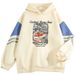 Spring And Autumn Color Block High-end Cartoon Anime Print New Cool Internet Celebrity Long Sleeve Sweatshirt_viptrois.com