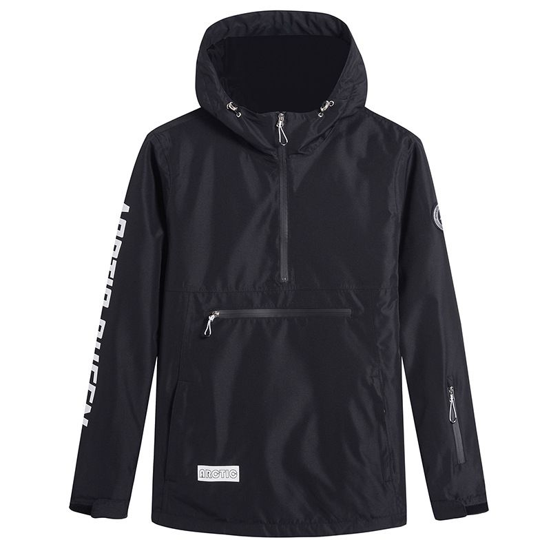 Unisex Ski Hoodie Jacket - Windproof & Warm Snowboarding Pullover For Men & Women - Winter Outdoor Sports Apparel_viptrois.com