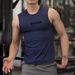 Men's Clothing Fitness Basketball Vest Marathon Quick Drying High Elastic Vest Fitness Running Sleeveless Summer_viptrois.com