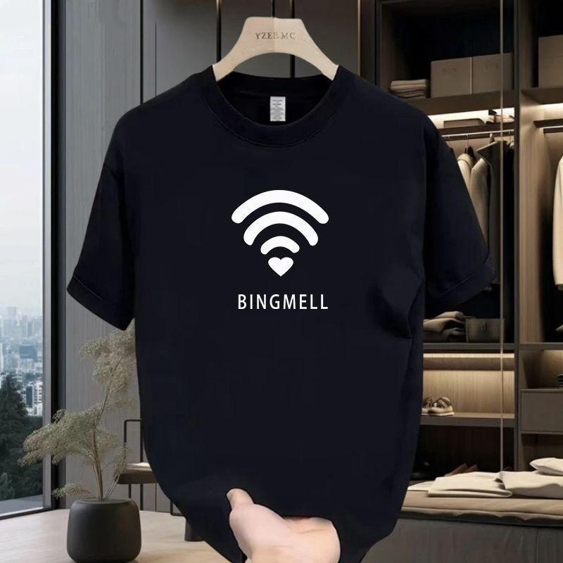 T-Shirt Pure Cotton Unisex Short Sleeve Clothing Couple Summer Trendy Brand Top Versatile_viptrois.com