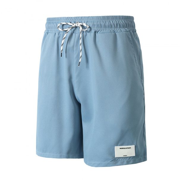 Men's Clothing Foreign Trade European And American Men's Summer Sports Leisure Large Size Woven Fabric Beach Shorts Men Shorts Men_viptrois.com