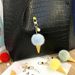 Bag Charm Pearl Ice Cream Keychain Cute Plush Couple Bag Pendant Car Keychain School Bag Pendant Accessories Gift_viptrois.com