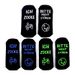 All-cotton mid-tube casual sports socks Creative letter non-slip adhesive floor socks sole_viptrois.com