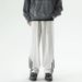 Men's Spring Loose Fit Straight Leg Sweatpants Versatile Casual Long Pants with Three Stripes American Style for Men_viptrois.com