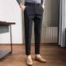 Men's Clothing Men Summer High End Business Casual Trousers Formal Men Nine Point Trousers Suit Trousers Men_viptrois.com