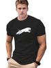 100 Cotton Men's Top Summer Men's Short Sleeved Round Neck Black Top Loose Casual T-shirt_viptrois.com