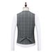 Men's clothing Plaid Three-piece Suit Suit Men's Casual Suit Groom's Groomsmen's Dress_viptrois.com