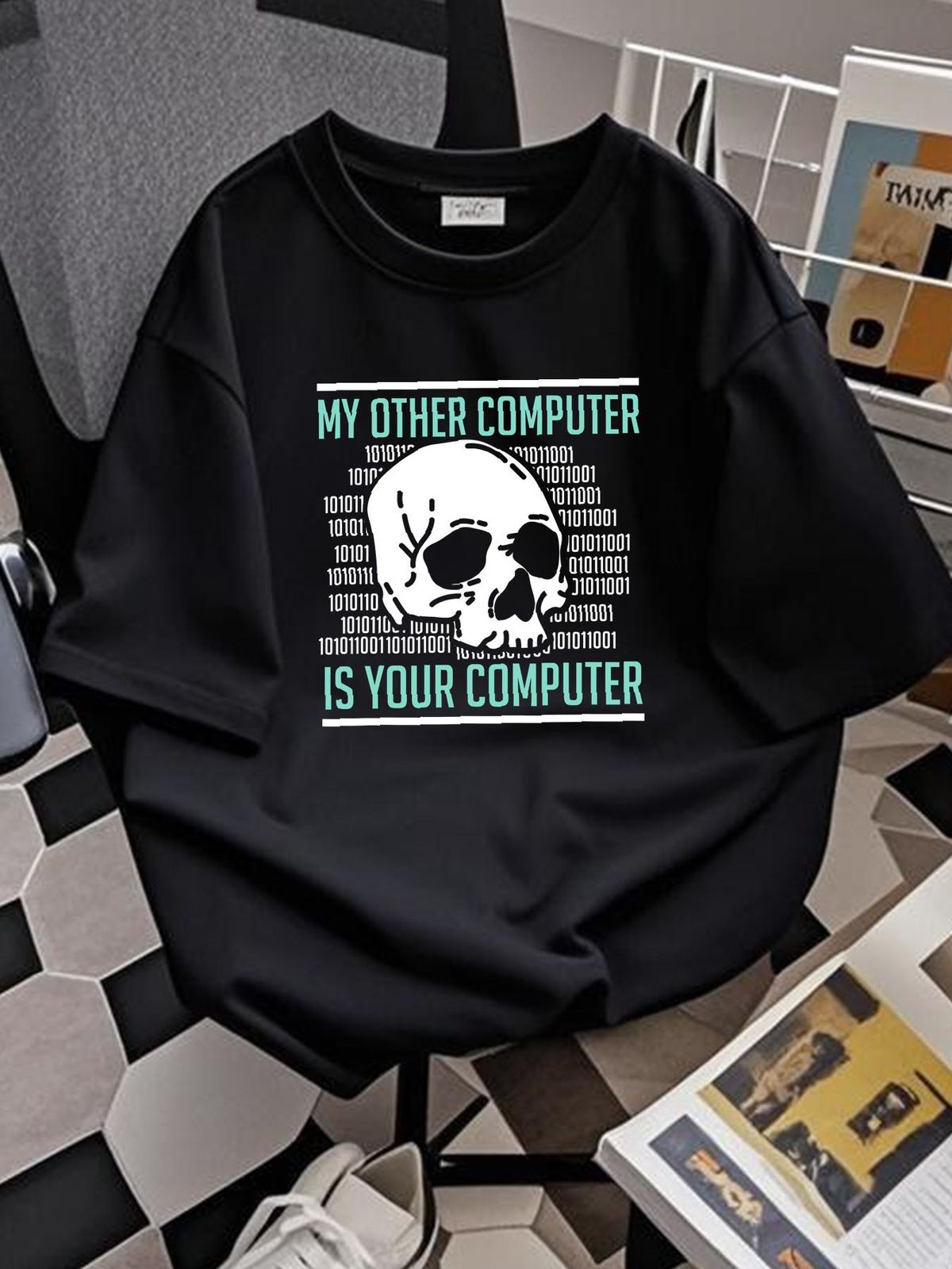 Cyber Hacker, Computer Security Expert, Cybersecurity T-Shirt Unisex T-shirt Casual Fashion Graphic Slightly Designer Clothes_viptrois.com