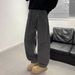 Men's Clothing American Workwear Pants - Fleece-Lined Winter Cargo Joggers With Adjustable Drawstring, Cleanfit Straight-Leg Tactical Trousers_viptrois.com